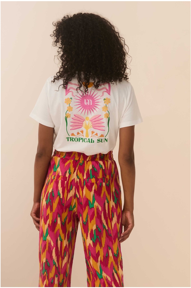 T SHIRT ALUNA QD13 100 white